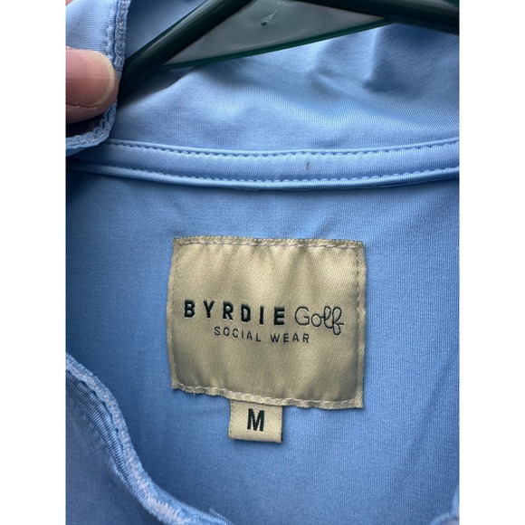 Byrdie Golf Sleeveless Blue Zip Pleated‎ Dress Sz M Tennis Pickleball Activewear - Picture 10 of 12